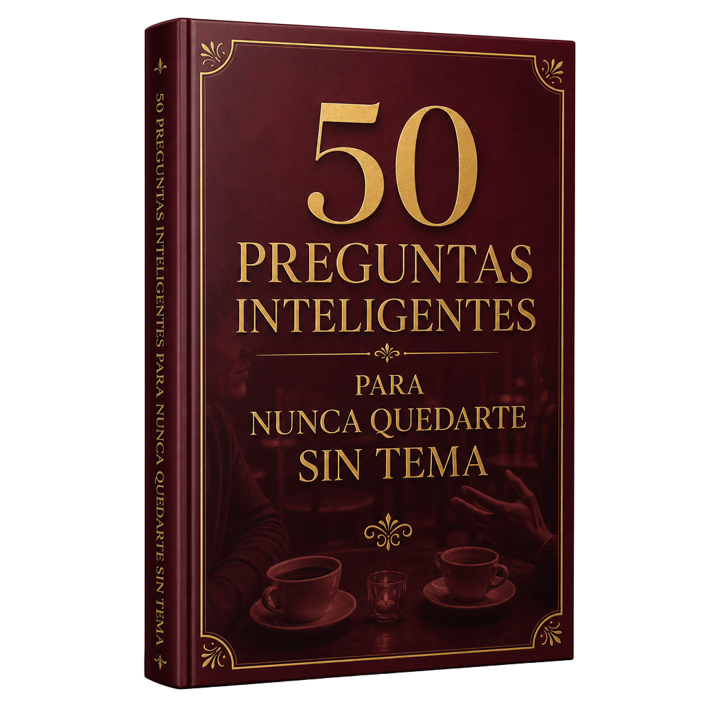 Bono #2 — 50 PREGUNTAS INTELIGENTES PARA NUNCA QUEDARTE SIN TEMA